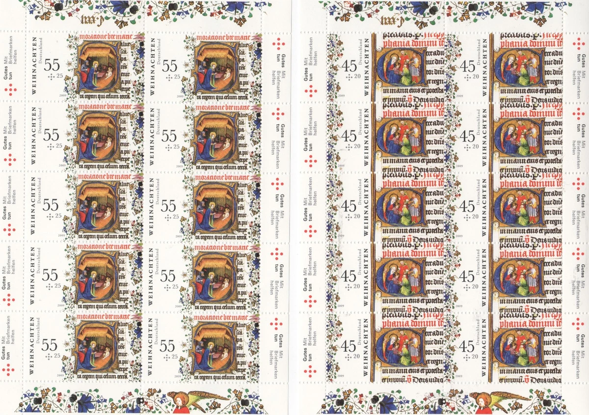 PROPHILA Briefmarken-Set Spanien 1987 Weihnachten – Komplett Postfrisch, Katalog-Nr. 2805-2806