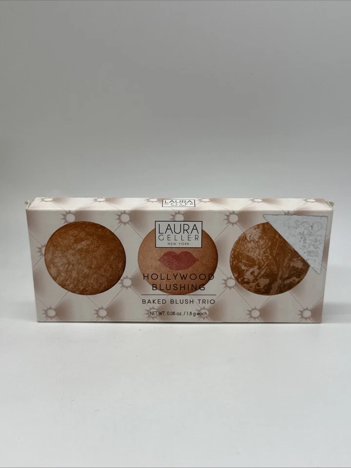 Laura Geller Hollywood Blushing Baked Blush Trio BNIB (D2) - Image 1 of 1