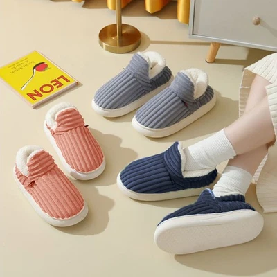 Sunmoine Cloud Slippers, Pillow Warm Fuzzy House Slippers, Anti-Skid Cozy Plush&