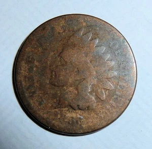 Testa di indiano centesimo 1866 in AG - Foto 1 di 2