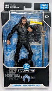 DC Multiverse AQUAMAN WITH STEALTH SUIT Aquaman AND THE LOST KINGDOM McFarlane - Picture 1 of 2