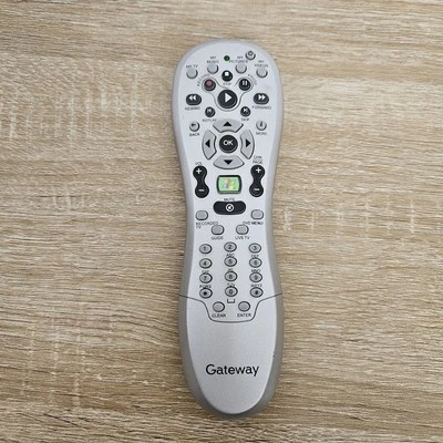 Microsoft Gateway RC6 ir Windows Media Center Remote Control Silver Gray Grey - Image 1 of 4