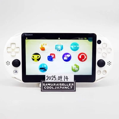Sony Playstation PS Vita Glacier White PCH-2000 ZA22 Console only PSV Slim Used - Image 1 of 4