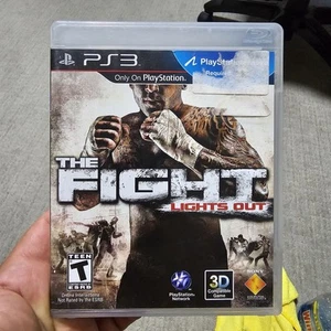 The Fight Lights Out PS3 PlayStation 3 CIB Bare Knuckle Street Fighting - Picture 1 of 6