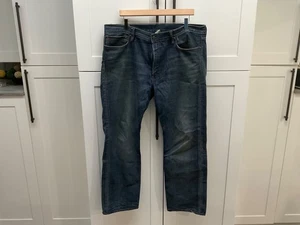 Pantalones de mezclilla Polo Ralph Lauren para hombre 36x30 azul 867 pierna recta lavado medio desteñido - Imagen 1 de 10