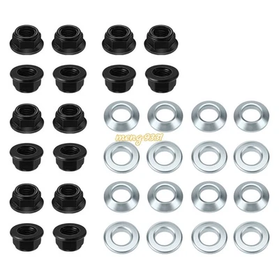 32PCS Lug Nut Complete Set Front Rear Kit Set of 16 For Honda TRX250R TRX 250R - Image 1 of 4