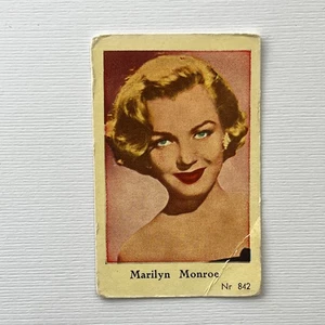 1956 Numbered Set Dutch Gum Marilyn Monroe #842 - Bild 1 von 2