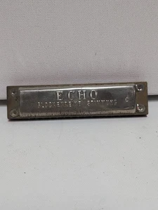 Da collezione!! M. Hohner armonica a bocca C - ECHO SUONO PURO A CAMPANA in confezione originale - Foto 1 di 3
