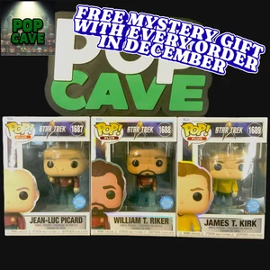 *TREKKIE NAVIDAD* 2025 STAR TREK TRANSPORTER SET Jean-Luc, Will & James - Imagen 1 de 20