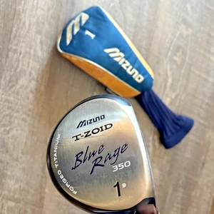 Mizuno T-Zoid Blue Rage 350 Driver 9° - R-Flex Graphite Shaft - Right Hand 45.5" - Picture 1 of 7