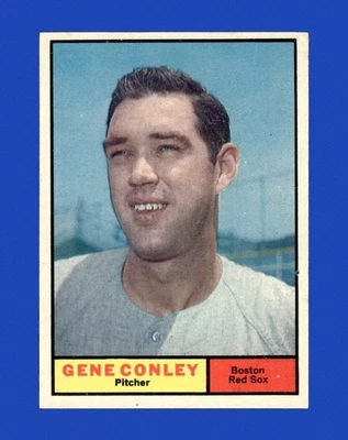 1961 Topps Set-Break #193 Gene Conley Sin precio base como nuevo *GMCARDS* Foto 1 de 2
