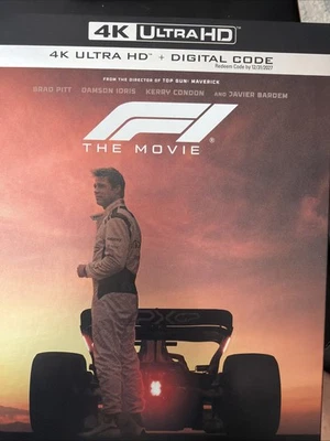 F1 The Movie 4K UHD Blu-ray NEW No Digital Code - Image 1 of 2