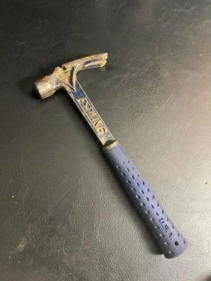 Martillo de garra Estwing 15 oz azul serie E6-15SR Ultra amortiguador mango corto Foto 1 de 4