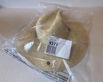 Sombrero para el sol Peter Grimm Seaglass de ala ancha de paja, para mujer, talla única, neutro Foto 1 de 4