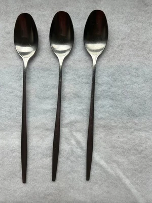 Dansk Designs Finland Stainless Ice Tea Spoons  Variation V IHQ - Image 1 of 3