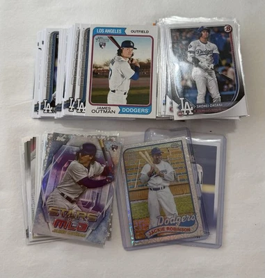 Los Angeles Dodgers Baseball Cards Lot of 115 - Image 1 of 4