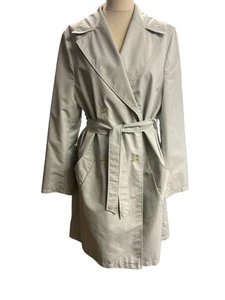 Gabardina mujer años 90 cinturón de Labod | Impermeable tonos beige | Talla EU 42 - Imagen 1 de 16