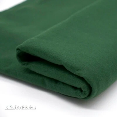 Hunter Green ACRYLIC FELT FABRIC By The Yard _72" WIDE_ Thick Soft Felt Fabric - Image 1 of 4