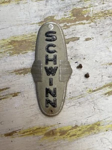 Schwinn Bicycle Winged Aluminum Badge Used - Picture 1 of 4