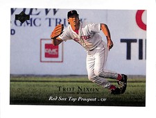 Trot Nixon 1994 Upper Deck Minors Lynchburg Red Sox Rookie Card #17
