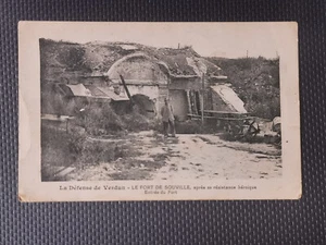 CPA 55 La Défense de VERDUN - Le Fort de SOUVILLE - Imagen 1 de 2