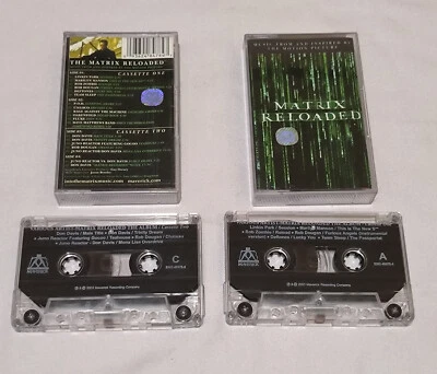 The Matrix Reloaded 2003 soundtrack  Linkin Park 2x original indonesia tapes - Image 1 of 4