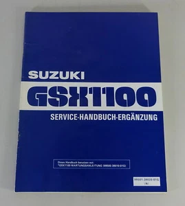 Manual De Taller / Suplemento Suzuki GSX 1100 Estado 06/1982 - Imagen 1 de 2