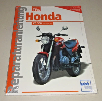 Manual De Reparación - Honda CB 500 - A Partir Del Año De Modelo 1994 - Imagen 1 de 2