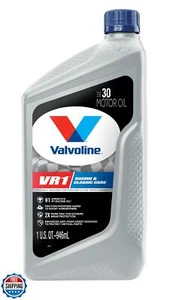 Aceite de motor Valvoline VR1 Racing SAE 30 1 QT - Imagen 1 de 5