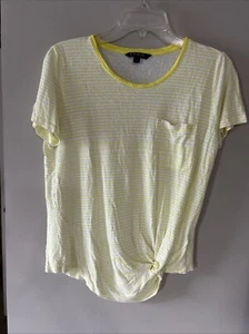 Lauren Ralph Lauren Front Knot Top Sz L Fits Medium - Picture 1 of 8