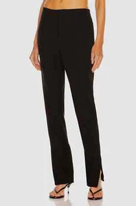 0 Bassike Twill Split Leg Pants *BUY FIVE + ITEMS = FREE POST - Picture 1 of 5