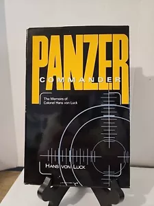 Panzerkommandant Die Memoiren des Oberst Hans von Luck von Erstauflage LN HC - Bild 1 von 10
