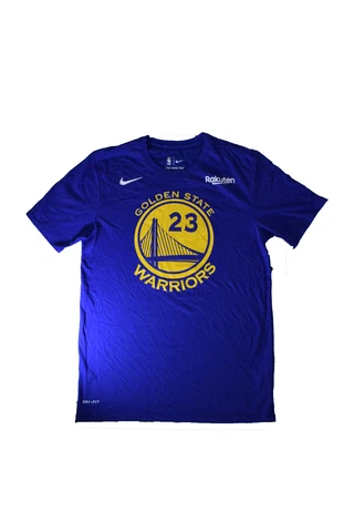 GOLDEN STATE WARRIORS MENS T-SHIRT #30 GREEN BLUE / YELLOW Cover