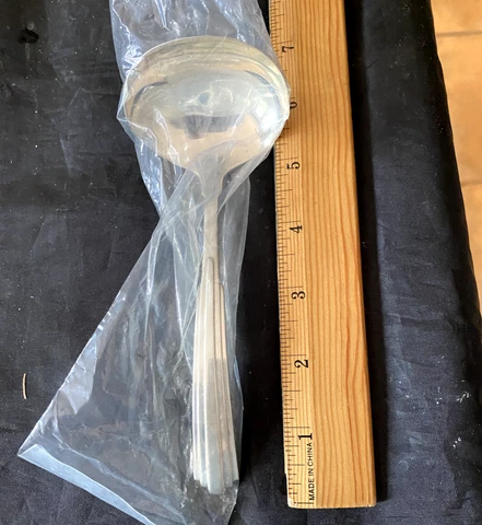 PARAMOUNT BY KIRK STERLING SILVER GRAVY LADLE 1 NEW AND 1 USED IN GREAT SHAPE Cover