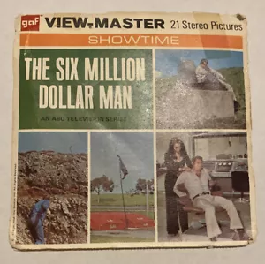 GAF View Master B559, The Six Million Dollar Man, Showtime, Set B9 - Picture 1 of 5