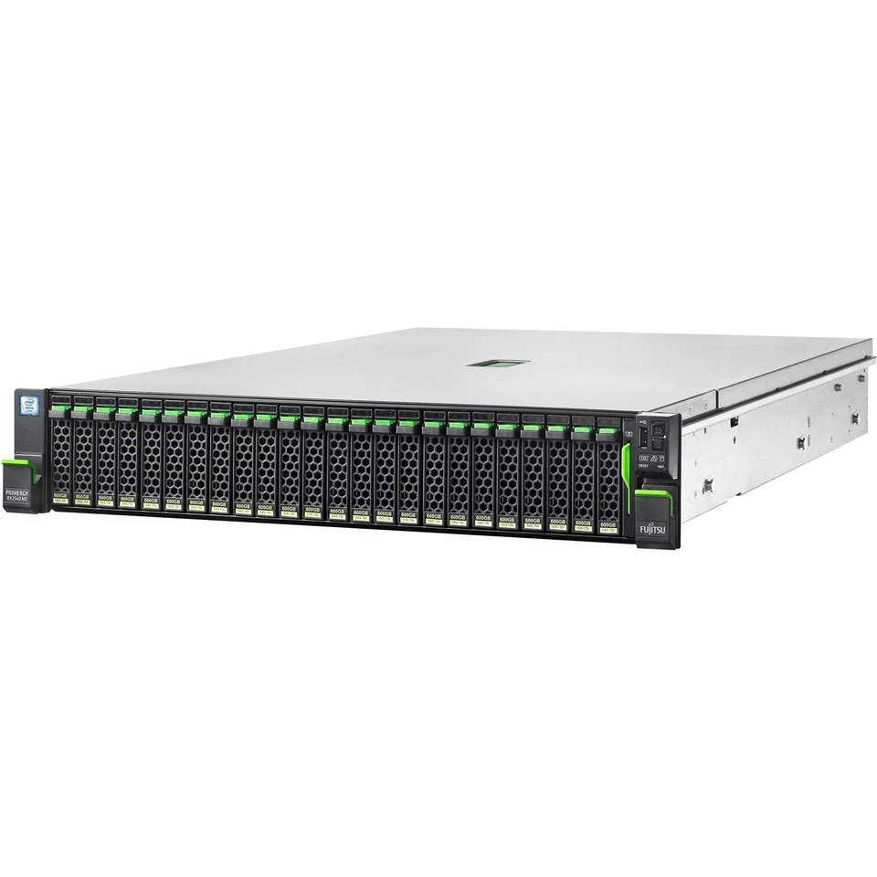 Fujitsu Primergy RX2540 M2 2x 22-Core E5-2699Av4 2.4GHz 512GB Ram 9.5TB Server - Image 1 of 1