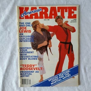 Vintage American Karate Magazine May 1986 Joe Lewis - Foto 1 di 5
