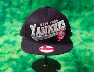 RARE DS New Era Cap New York Yankees "Skew Script" 9Fifty Snapback Adjustable - Bild 1 von 9