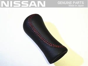 NISSAN GENUINE OEM FAIRLADY Version R Z32 300ZX Red Stitch Shift Knob JDM - Bild 1 von 2