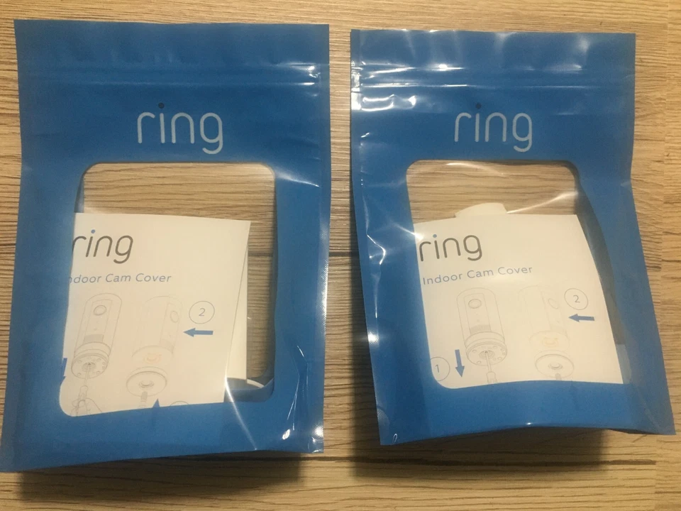 RING Indoor Cam Cover Security Camera Privacy Cover - White NEW, 2PC - Image 1 of 1