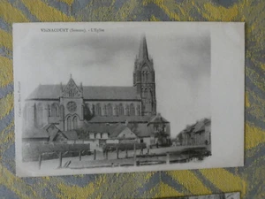 CPA somme vignacourt l'eglise - Foto 1 di 1