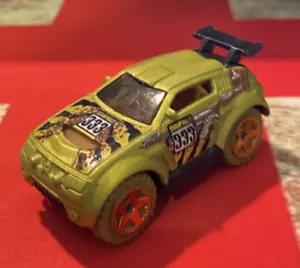 2012 Hot Wheels Thrill Races Green Mitsubishi Pajero Swamp Rally 333 - Picture 1 of 6