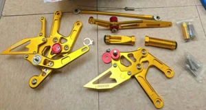 For Yamaha YZF R6 2006-2016 2015 2014 2013 2012 Racing Rearsets Footrest Pegs - Picture 1 of 10