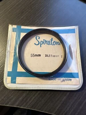 Spiratone 55mm Diffuser 1 Filter in Excellent Condition! - Image 1 of 4