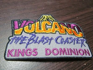 KINGS DOMINION VOLCANO BLAST ROLLER COASTER PATCH - Bild 1 von 2