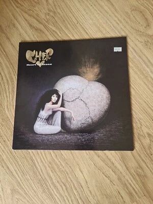 CHER Heart Of Stone  Geffen 1989 Skull Sleeve  With Lyric Inner Slve Nice Examp  - Image 1 of 4