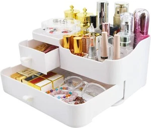 Kosmetik Organizer Aufbewahrung Schminkpinsel Aufbewahrungsbox mit Schubladen DE - Bild 1 von 14