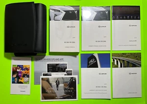2019 Lexus RX 350 / RX 350L Factory Owners Manual Set & Case *OEM* - Picture 1 of 7