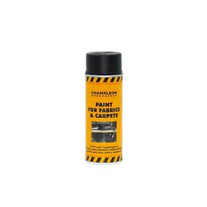 CHAMALEON Paint for Carpet & Fabric BLACK Vernice Tessuti e Capote Nero 400ml - Foto 1 di 1