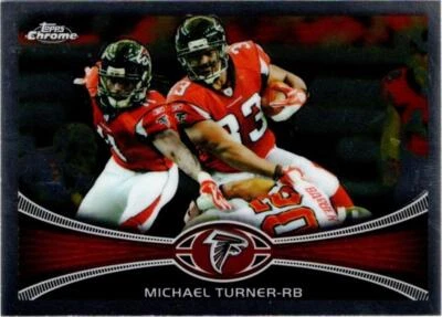2012 Topps Chrome #130 Michael Turner Atlanta Falcons - Image 1 of 2